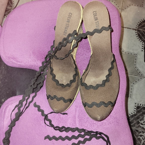 Victoria Secret Lace Up Espadrilles 9 - Picture 6 of 8